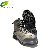 Men's Wading Boots Outdoor Fishing Shoes with Rubber Sole